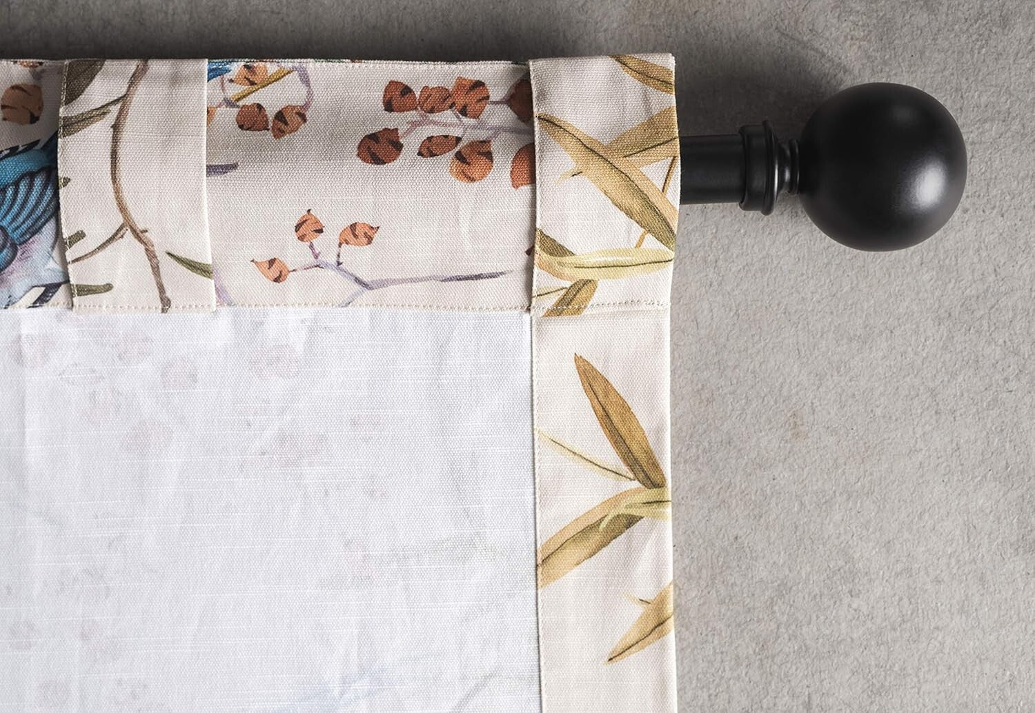 Elegant 84" Cotton Toile Curtains in Beige - Perfect for Cozy Interiors