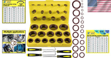 Load image into Gallery viewer, Viton O-Ring Collection - 30 Sizes for Chemicals, Automotive, and Plumbing