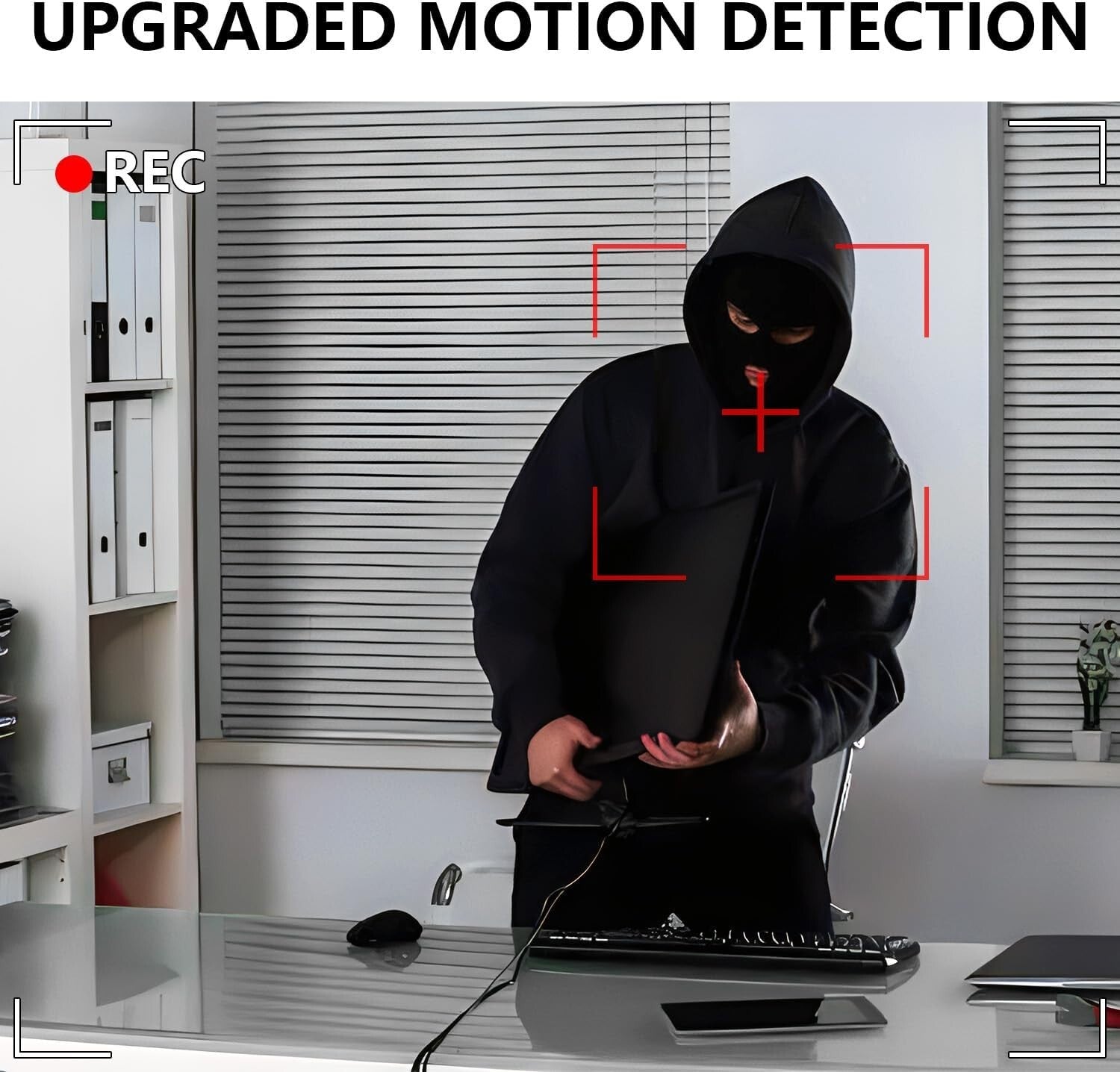 Motion Detection 1080P Camera with Long Battery Life & 64GB Internal Memory