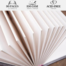Load image into Gallery viewer, Versatile 5x7 Linen Photo Album - 30 Pocket, Ideal for Weddings &amp; Baby Memories