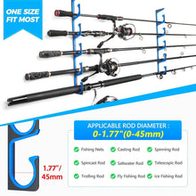 Load image into Gallery viewer, Durable Fishing Rod Storage: Holds 20 Rods - Efficient Wall/Ceiling Solution