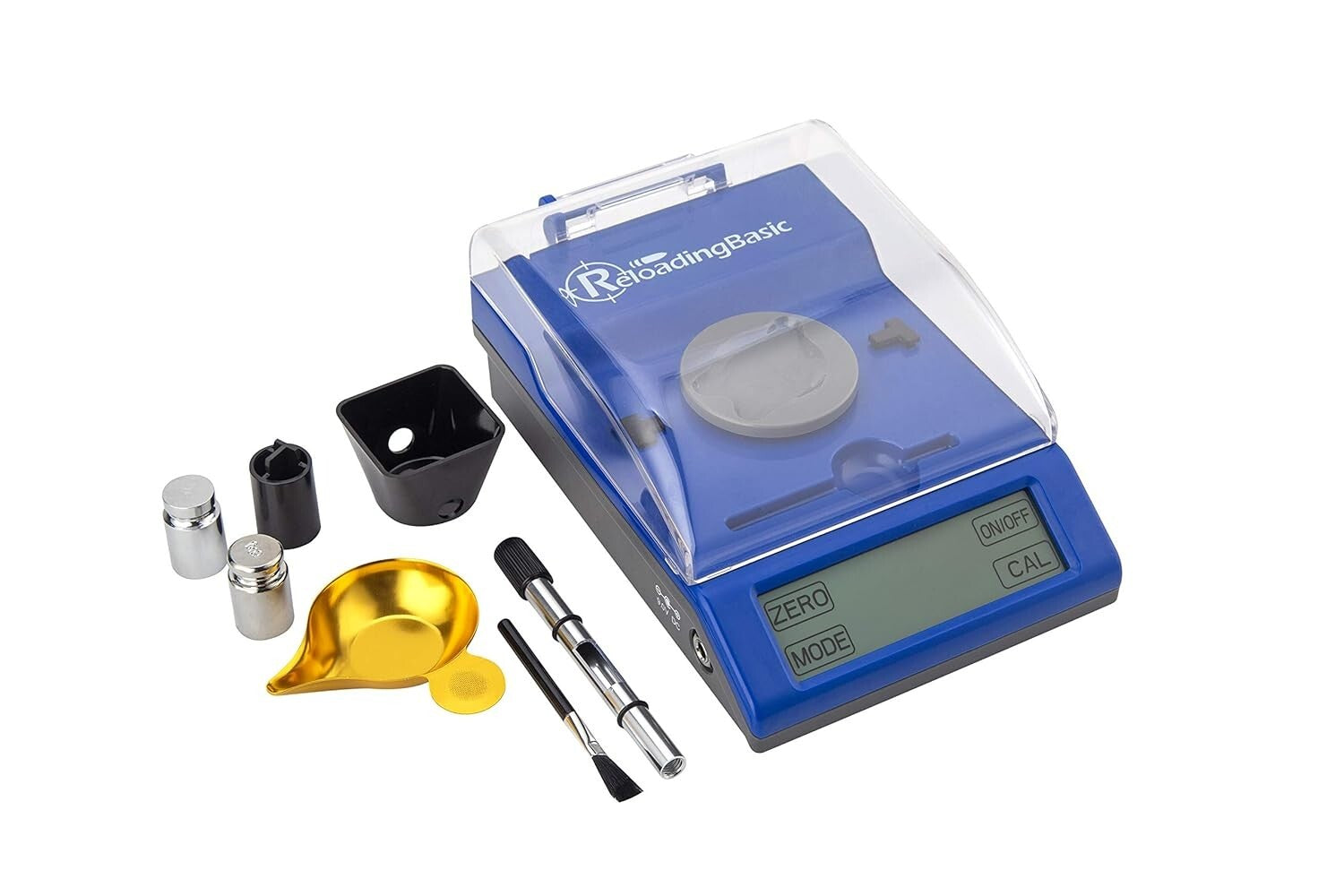 AKM-8810 Weighing Scale with Powder Trickle and LED Display - 11.2 x 9.8 in
