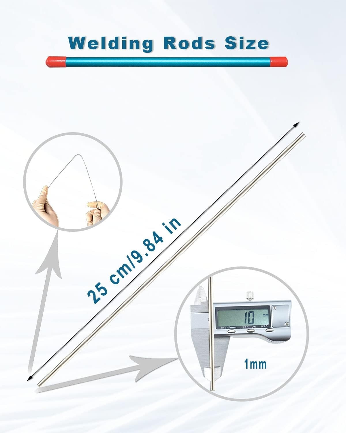 25 Pack Silver Brazing Rods 15% - Ideal for Copper Welds, Efficient & Strong