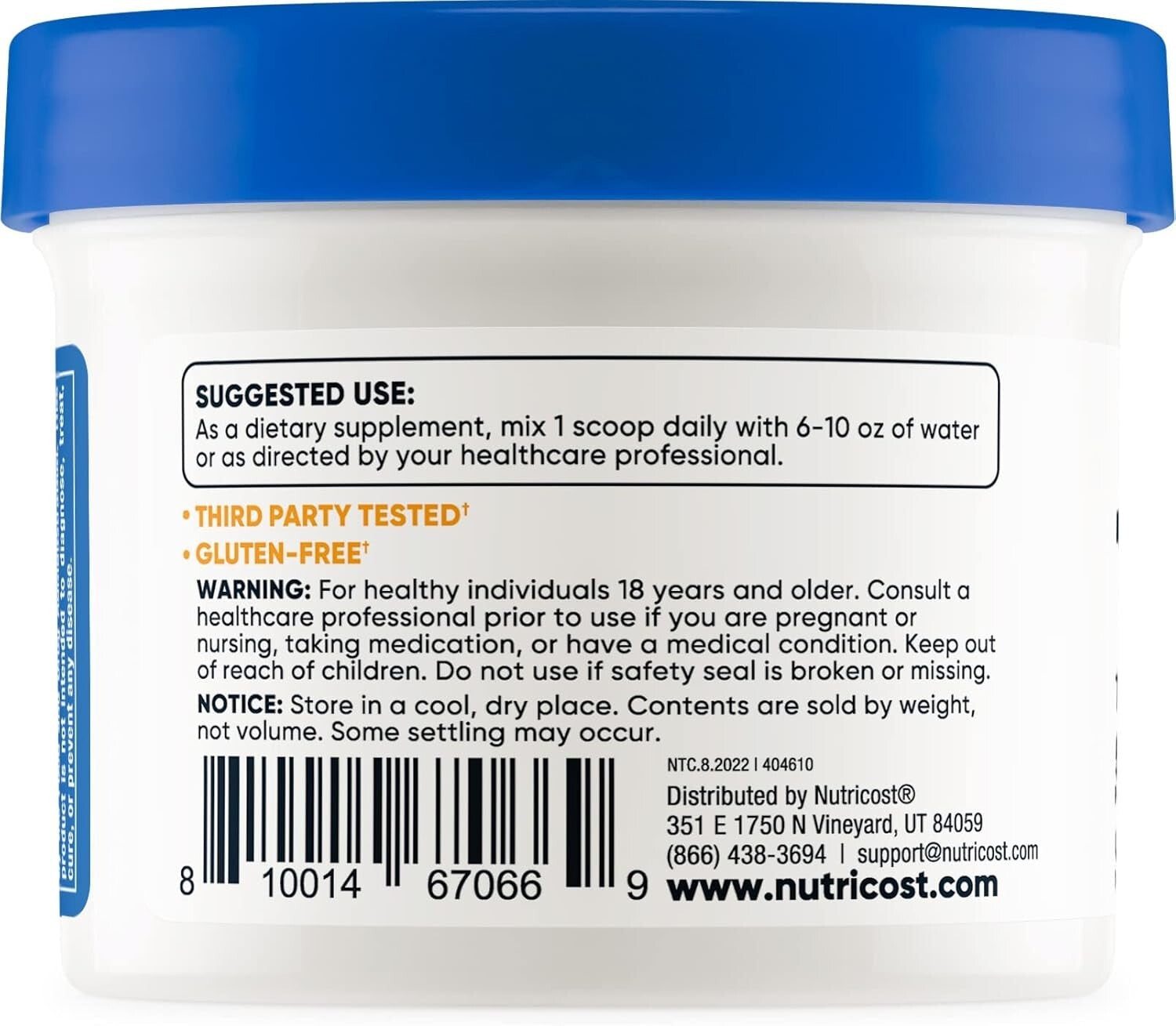 25g Tudca Powder Supplement - High Quality, Made in GMP Compliant Facility