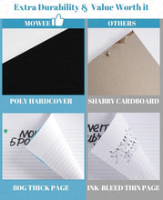 Load image into Gallery viewer, 5 Subject College Ruled Notebook Set - Durable Vinyl with Pocket Dividers