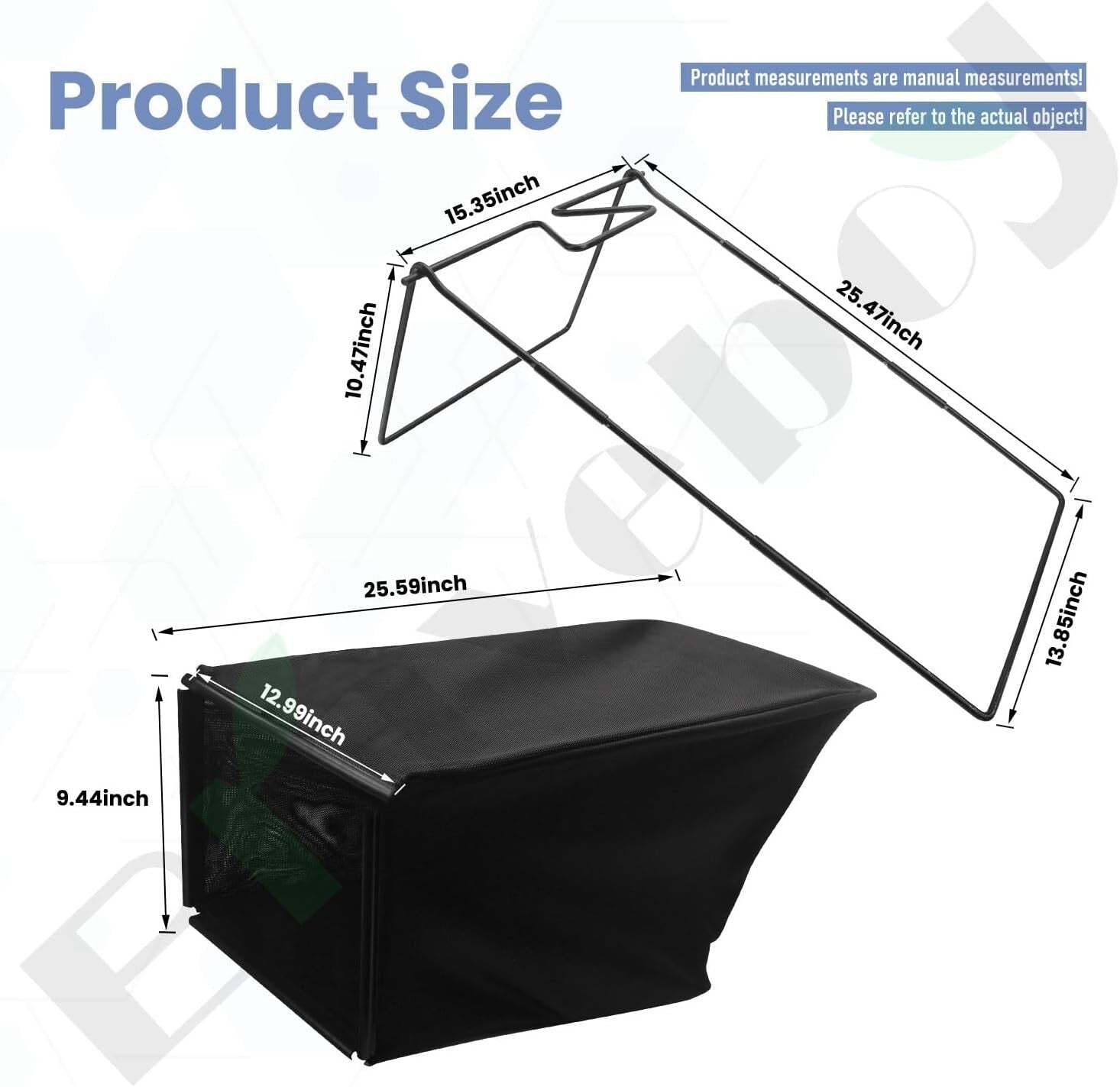 Lightweight 59312 Bag and Frame Kit for Toro 22" Recycler Models 20332-20338