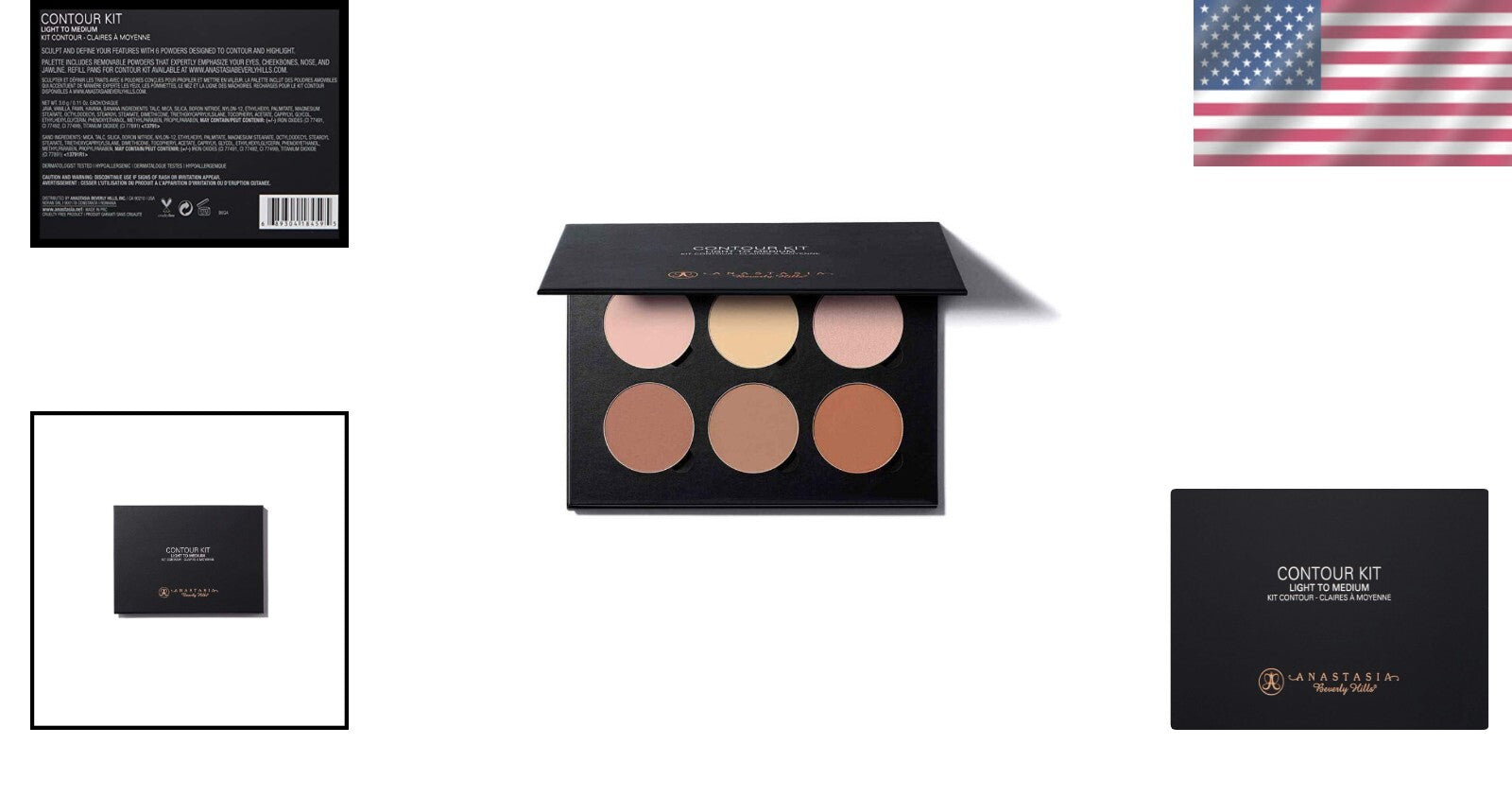 Versatile Shimmery Contour Pencil - Easy Application with Medium Coverage