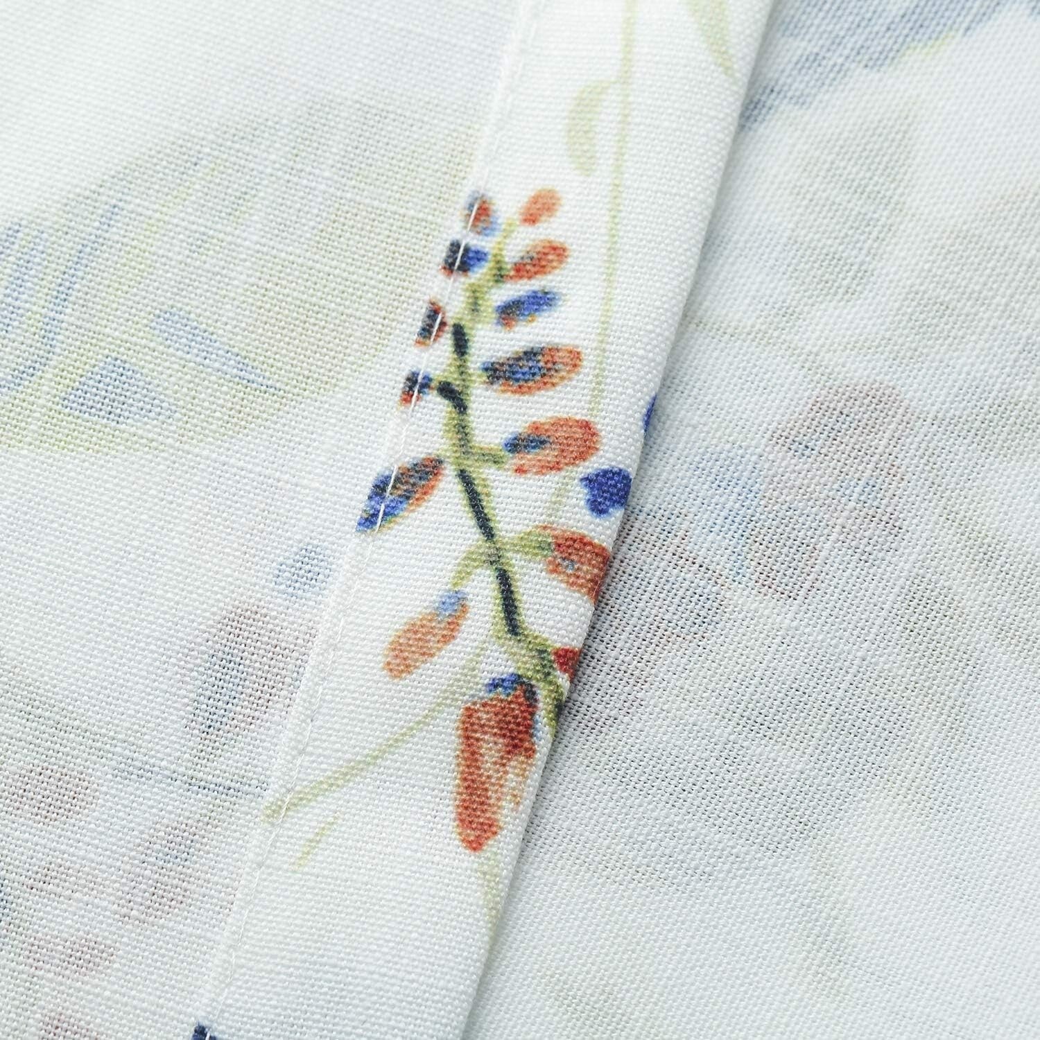 Versatile Farmhouse Valance & Curtain Tiers - Window Decor for Kitchen and More