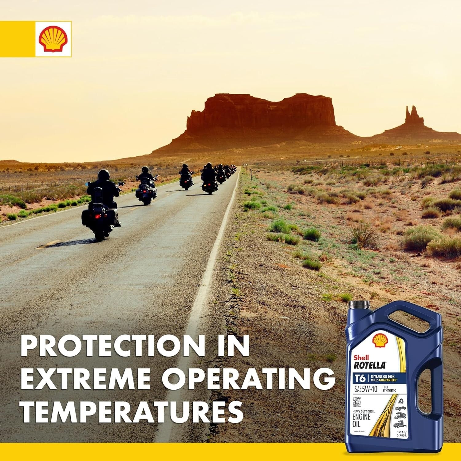 5W-40 Full Synthetic Motor Oil - Triple Protection Technology, 1 Gallon 3 Pack