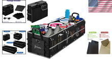 Load image into Gallery viewer, Waterproof Trunk Organizer with Reflective Stripe - 3 Compartments, Heavy Duty