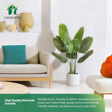 Load image into Gallery viewer, Maintenance-Free 4' Faux Bird of Paradise Plant - Perfect for Office &amp; Home