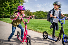 Load image into Gallery viewer, BMX-Style Kick Scooter with 12-Inch Air Tires for Kids Ages 6 and Up