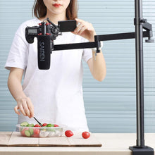 Load image into Gallery viewer, Professional Overhead Camera Desk Stand with Adjustable Arm for Creative Shoots