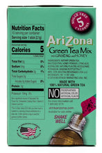 Load image into Gallery viewer, Low-Calorie Green Tea Stix with Ginseng - Mixed Flavors, Quick Refreshment Pack