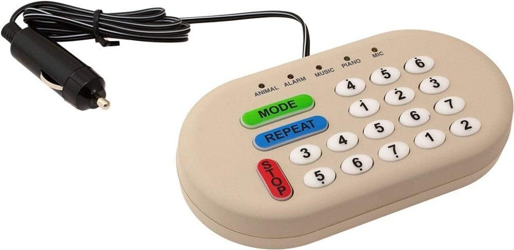 Exciting Musical Car Horn with Microphone & 46 Sounds - 12V Easy Install