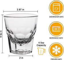 Load image into Gallery viewer, Stylish Round Shot Glasses Set - 20 Count Elegant Glassware for Every Occasion