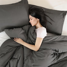 Load image into Gallery viewer, Super King Plus 128x120 Comforter and Pillowcases - Lightweight Boho Bedding Set