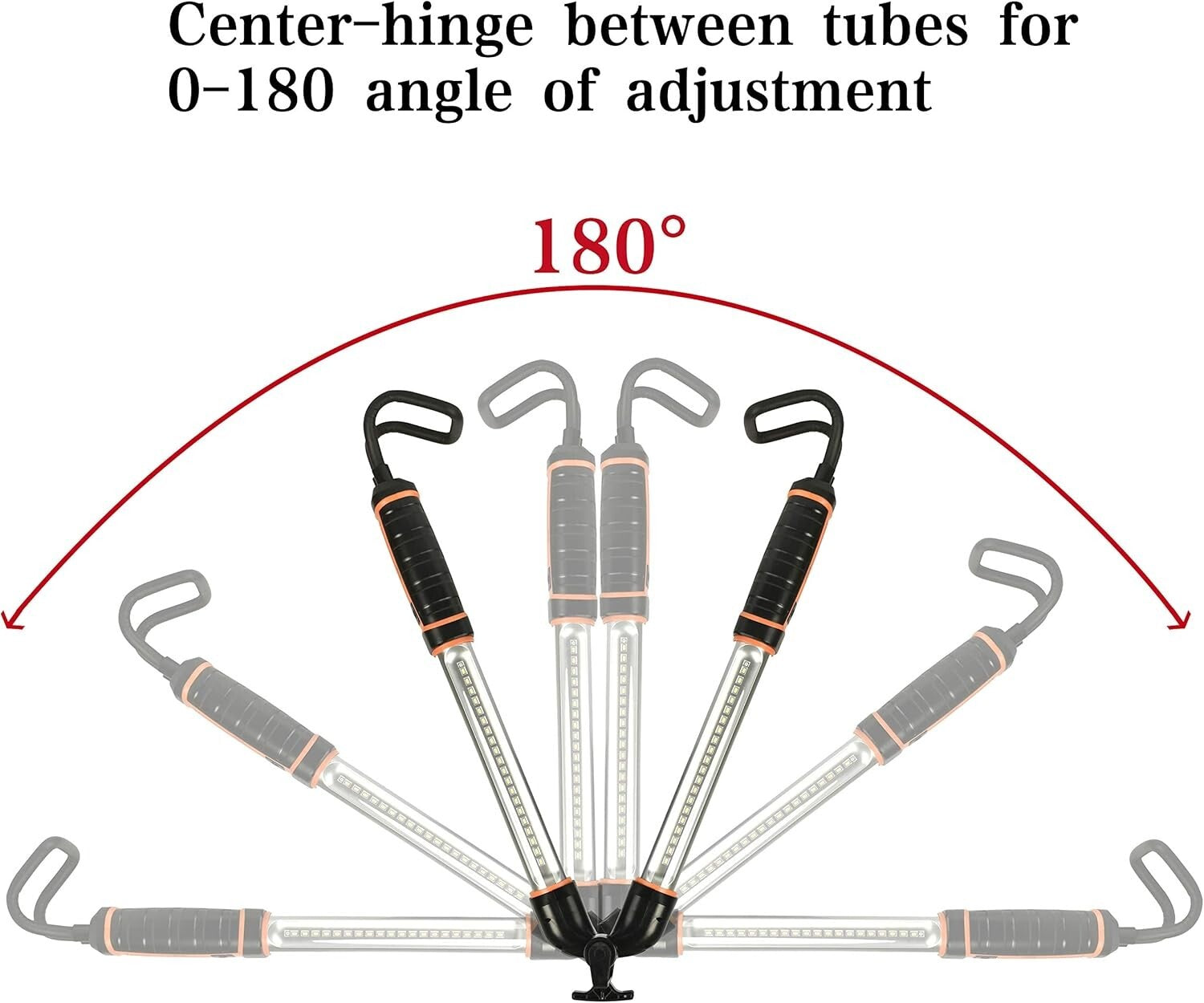 Portable 1400 Lumen LED Work Light - Ideal for Mechanics and Outdoor Activities