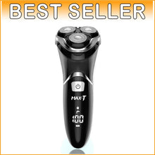 Load image into Gallery viewer, Men's Electric Shaver with USB Charging &amp; LED Display - Travel Ready Design