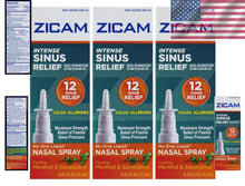 Load image into Gallery viewer, Intense Sinus Relief Pump - Cooling Aromatherapy &amp; Eucalyptus Trio 0.5 fl oz