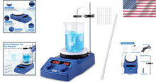 Load image into Gallery viewer, Precision Digital Hotplate &amp; Magnetic Stirrer - 5L Ceramic Coated Safety Design