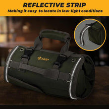 Load image into Gallery viewer, Compact Roll-Up Tool Organizer with 11 Pockets | Perfect for Mechanics and Gifts