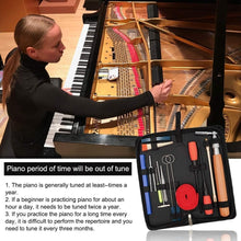 Load image into Gallery viewer, Comprehensive Piano Tuning Kit: 16 Essential Tools for Grand and Upright Pianos