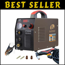 Load image into Gallery viewer, LT5000D Plasma Cutter: 2024 Upgrade - Fast, Smooth Cuts with Dual Voltage Power