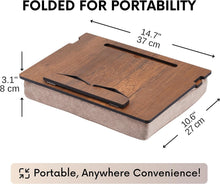 Load image into Gallery viewer, Compact &amp; Portable Book Stand with Storage - Ideal for Recipes &amp; Sheet Music