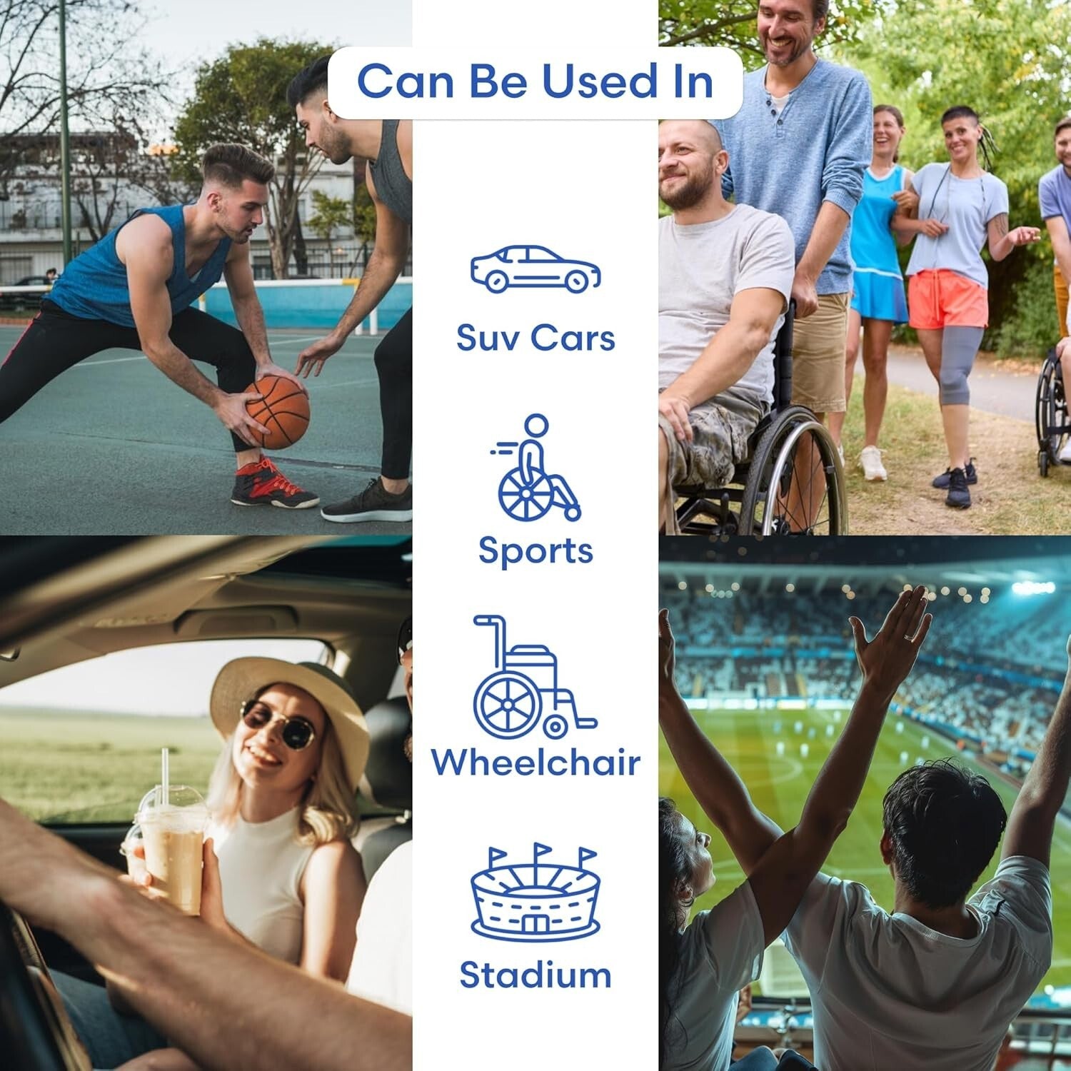 LiQuiCell Sports Cushion - Ergonomic Support for Back Pain and Pressure Relief