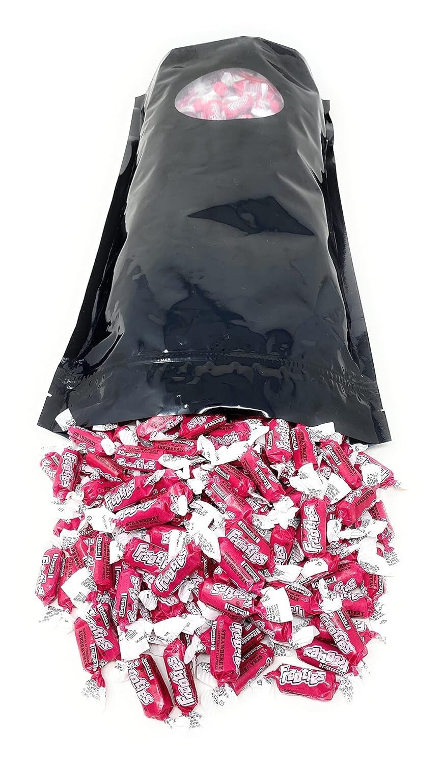 Individually Wrapped 5 Lb Frooties Strawberry Candy - Kosher & Allergy-Friendly