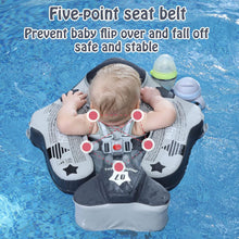 Load image into Gallery viewer, Adjustable Baby Swim Float with UPF Canopy - Perfect for Infants 3-48 Months