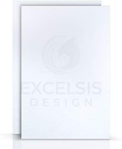 Durable Matte White Foam Board 15-Pack - Ideal for Signs, Presentations & Art