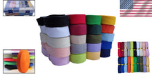 Load image into Gallery viewer, Soft &amp; Pliable Herringbone Tape - 1 Inch 100 Yards in 20 Beautiful Cotton Colors