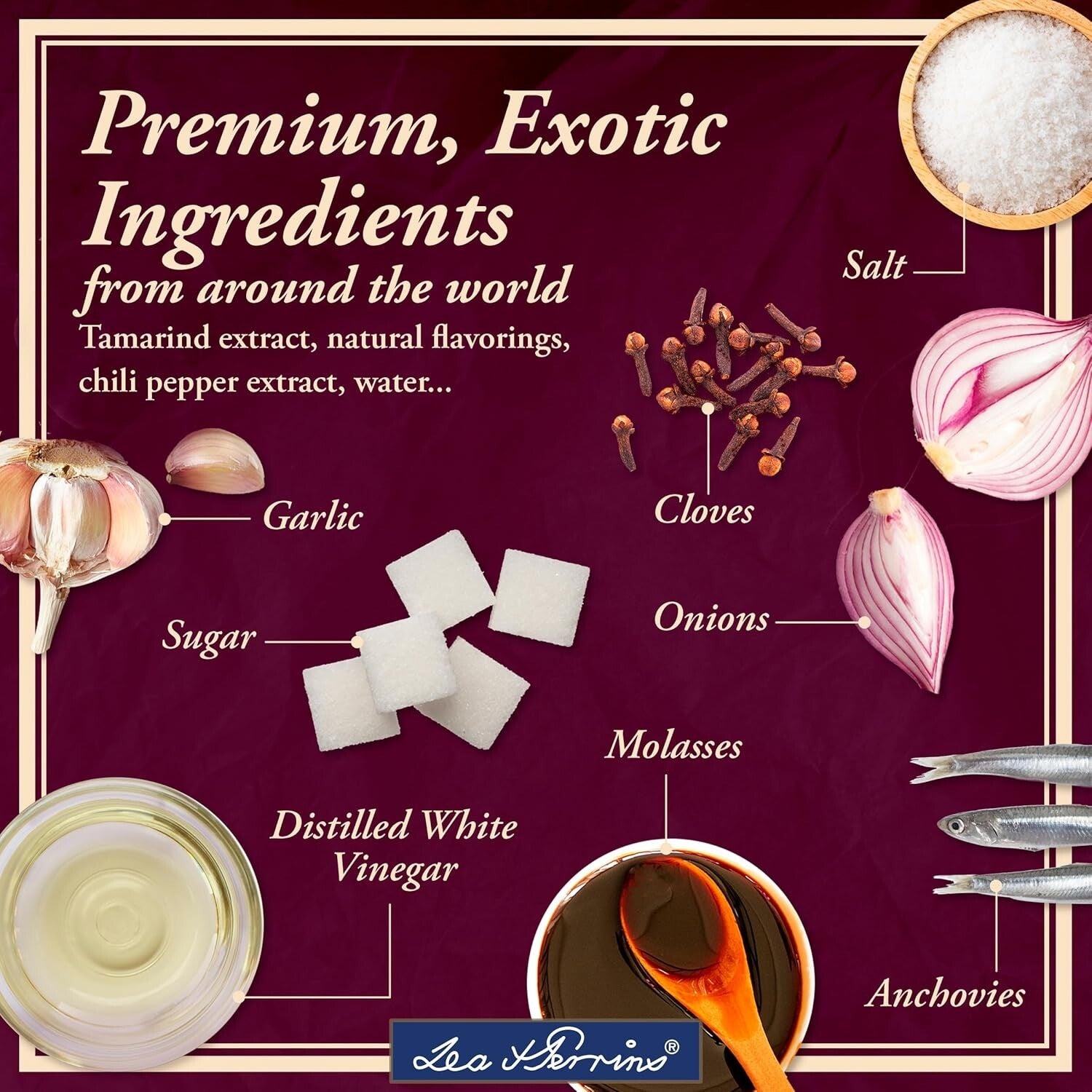 1 Gallon Jug of Lea & Perrins Authentic Worcestershire Sauce – Gourmet Flavor