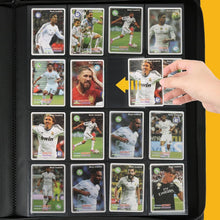 Load image into Gallery viewer, Comprehensive Black Card Portfolio - 16-Pocket for Baseball, Yu-Gi-Oh &amp; More