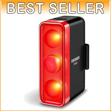 Load image into Gallery viewer, Lightweight 500 Lumens Bicycle Tail Light with Motion Sensor &amp; USB-C Charging