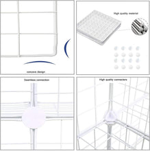 Load image into Gallery viewer, Elegant 9-Cube Wire Storage Organizer - Modern, Sturdy &amp; Versatile Solution