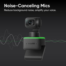 Load image into Gallery viewer, Compact 4K Webcam with Gesture Control &amp; AI Tracking for Seamless Streaming