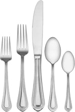Load image into Gallery viewer, Stain Resistant 65-Piece Stainless Steel Flatware Set with Serving Utensils
