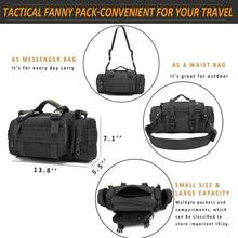 Load image into Gallery viewer, Universal MOLLE Tactical Seat Back Organizer - Durable Khaki Pouches Included