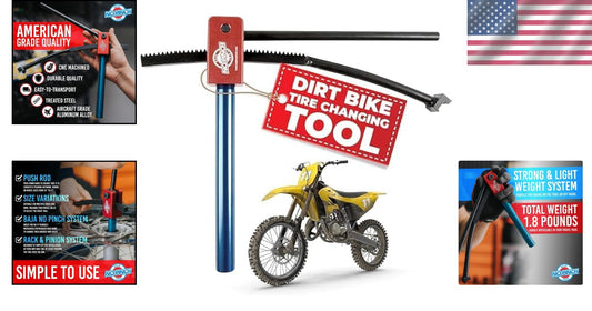 Original Dirt Bike Tire Changing Kit – Lightweight & Quick Mount for 16-21"