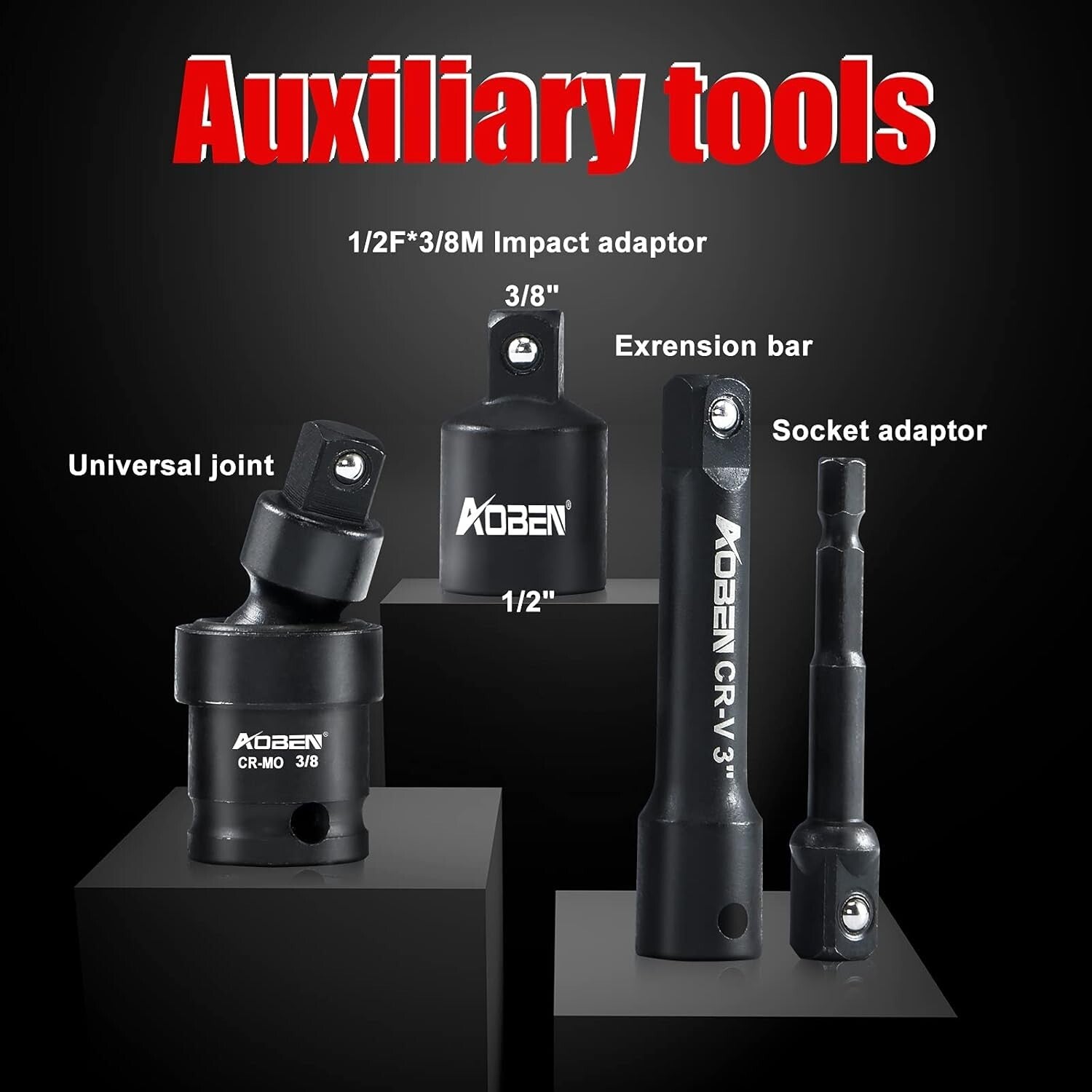 Comprehensive 49-Piece Socket Set: 3/8-Inch Drive with Extensions & Adaptors