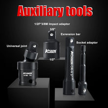 Load image into Gallery viewer, Comprehensive 49-Piece Socket Set: 3/8-Inch Drive with Extensions &amp; Adaptors