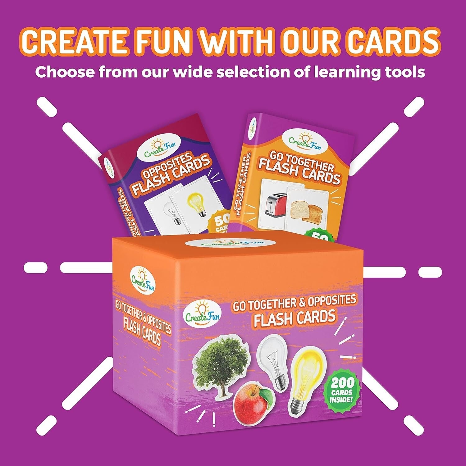 Vivid Photo Flash Cards Set - 200 Educational Tools for Diverse Learning Needs