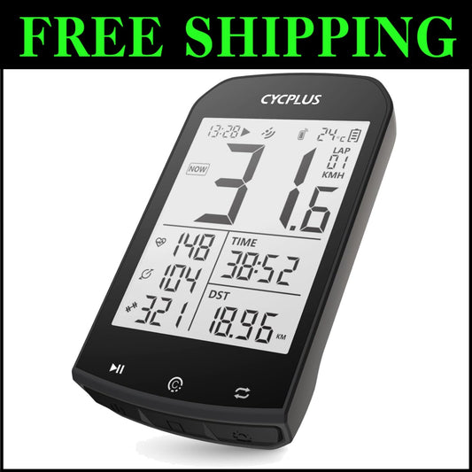 Advanced Wireless Bike Speedometer with 60-Hour Battery Life & IPX6 Protection