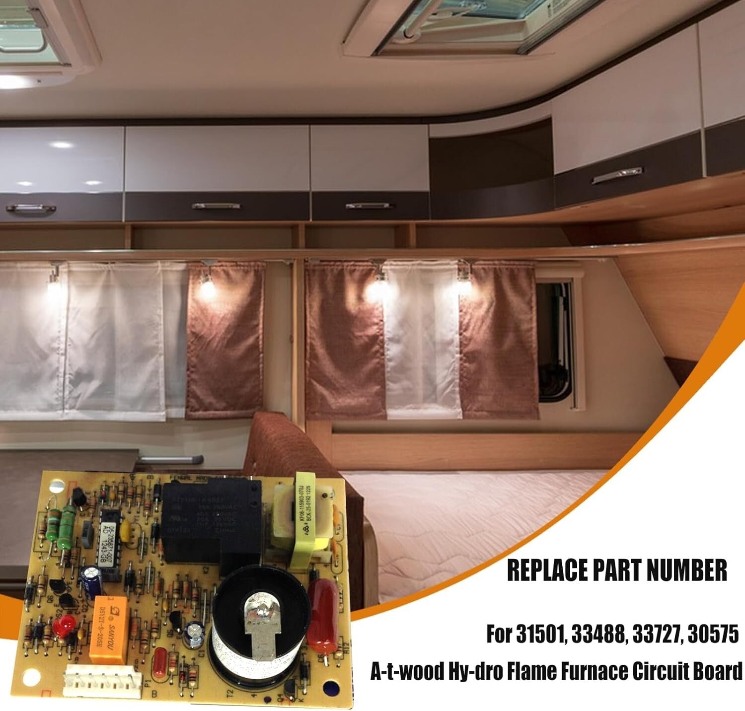 Atwood 31501 Circuit Board Upgrade with EC Adapter - Reliable Furnance Control