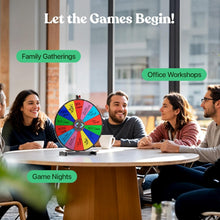 Load image into Gallery viewer, Durable 14-Slot Prize Wheel with Smooth Spin - Ideal for Carnivals &amp; Trade Shows