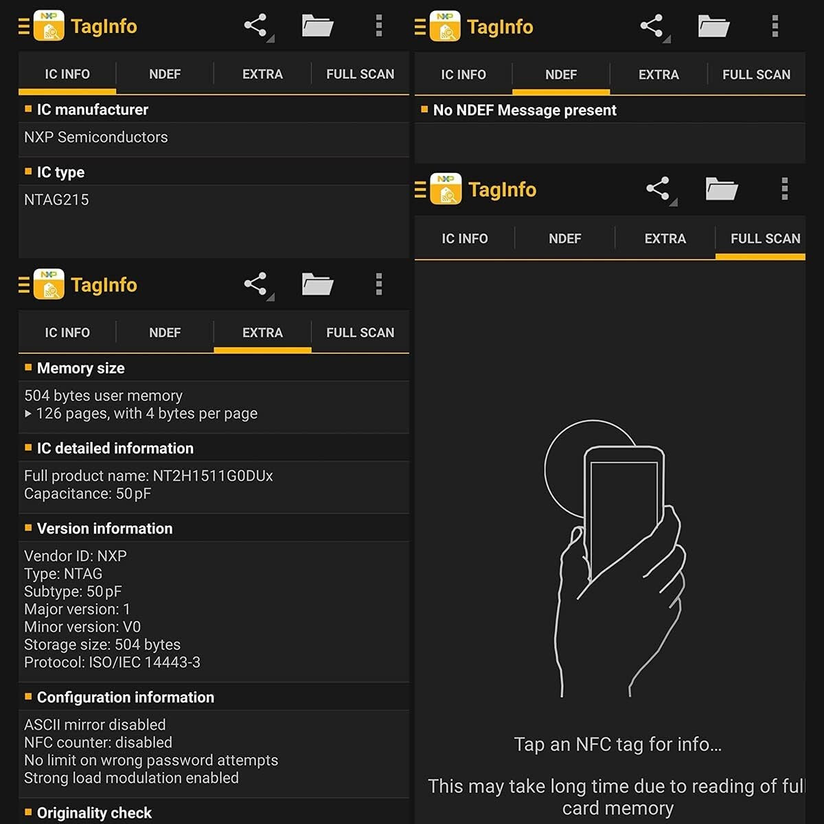 High-Performance 1000 NFC Stickers - Round, 1 Inch, Password Protected Chip