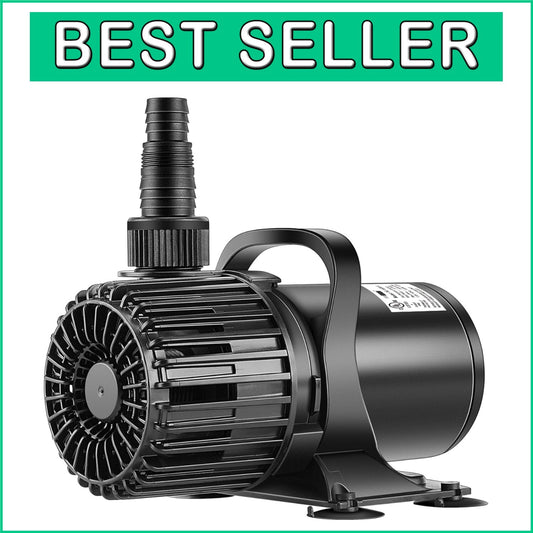 Durable 100W Water Pump 1600GPH for Aquatic Features - Quiet & Energy Efficient